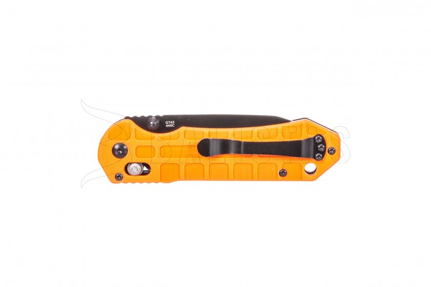 Ganzo G7453P navaja de cierre naranja con silbato