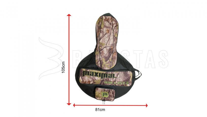 Funda para ballesta Maximal Ballista LRG Negro/Camo