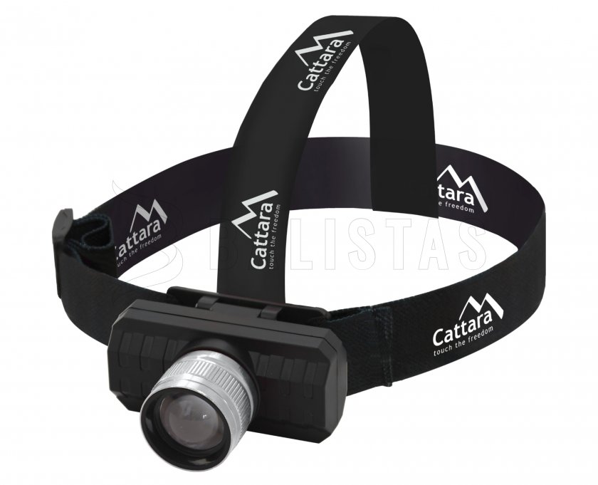 Frontal Cattara SCORPION 90lm XPE ZOOM recargable