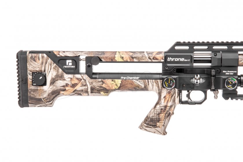 Carabina de aire comprimido Reximex Throne GEN2 Camo 5,5mm