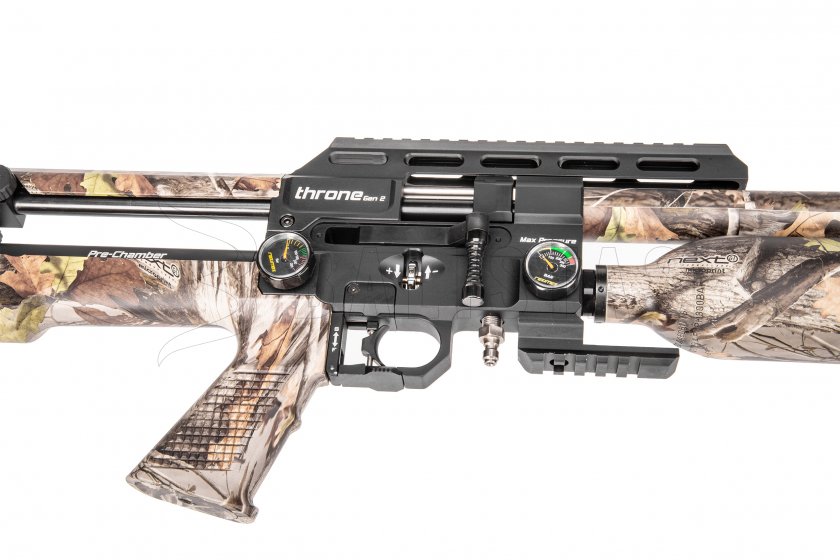 Carabina de aire comprimido Reximex Throne GEN2 Camo 5,5mm