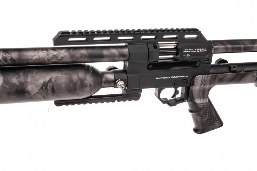 Carabina de aire comprimido Reximex Throne Skull Camo 5,5mm