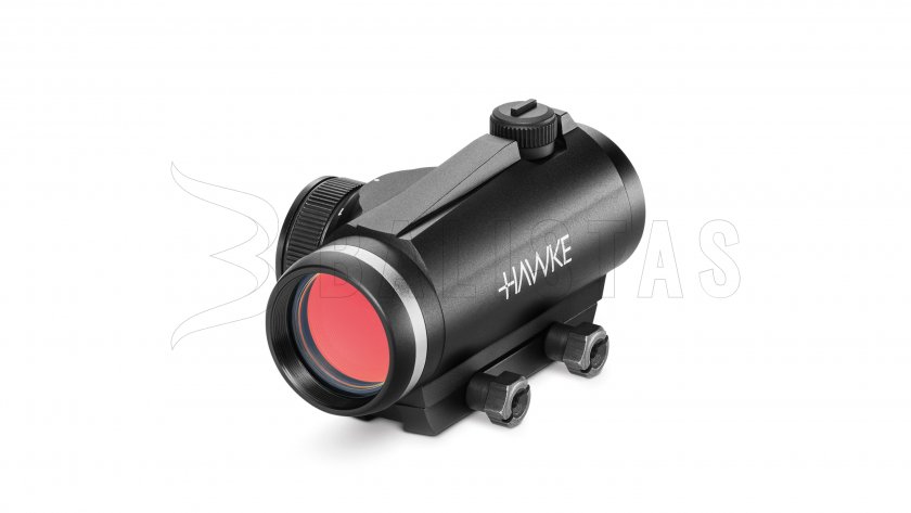Colimador Hawke Vantage Punto Rojo 1x25 3MOA 9-11mm