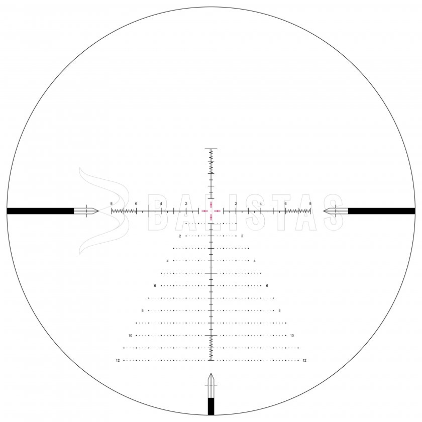 Mira telescópica Arken SH4 6-24x50 GEN2 FFP VPR MRAD