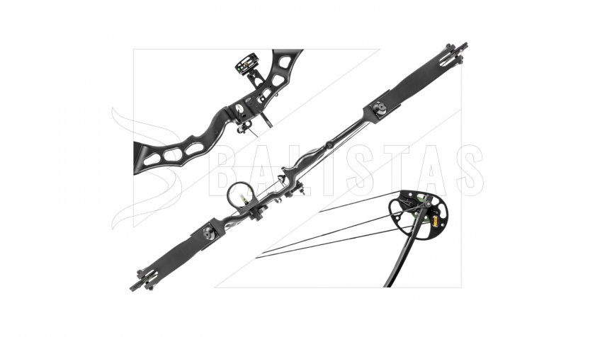 Arco Poe Lang Predator III 35-65lb negro