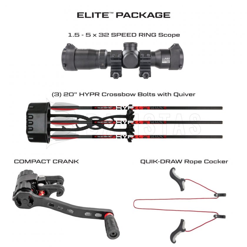 Ballesta Killer Instinct SWAT X1 195lb