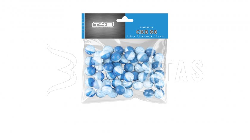 Cuentas T4E 68 Sport CKB azul 50 unid
