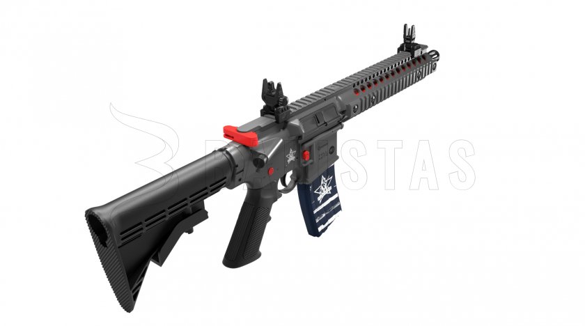 Carabina de aire comprimido Crosman R1 Full Auto Fallen Patriots 4,5mm
