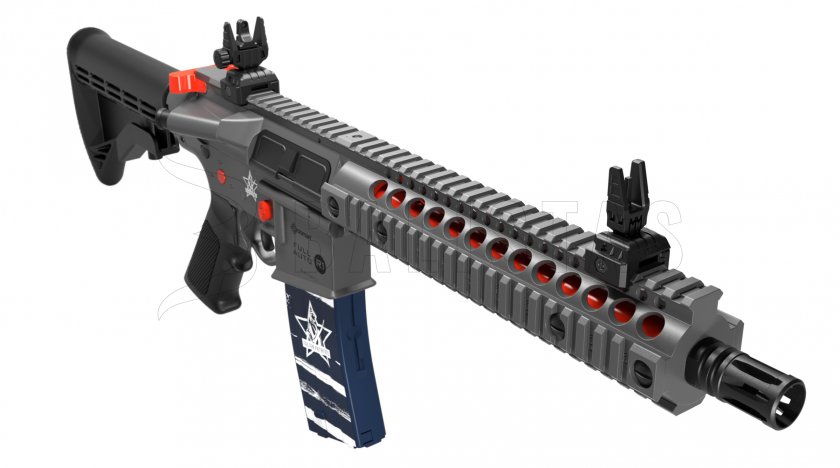 Carabina de aire comprimido Crosman R1 Full Auto Fallen Patriots 4,5mm