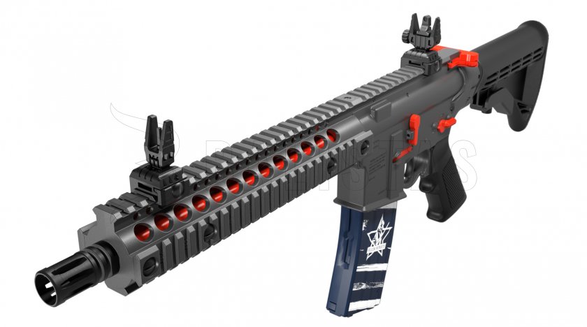 Carabina de aire comprimido Crosman R1 Full Auto Fallen Patriots 4,5mm