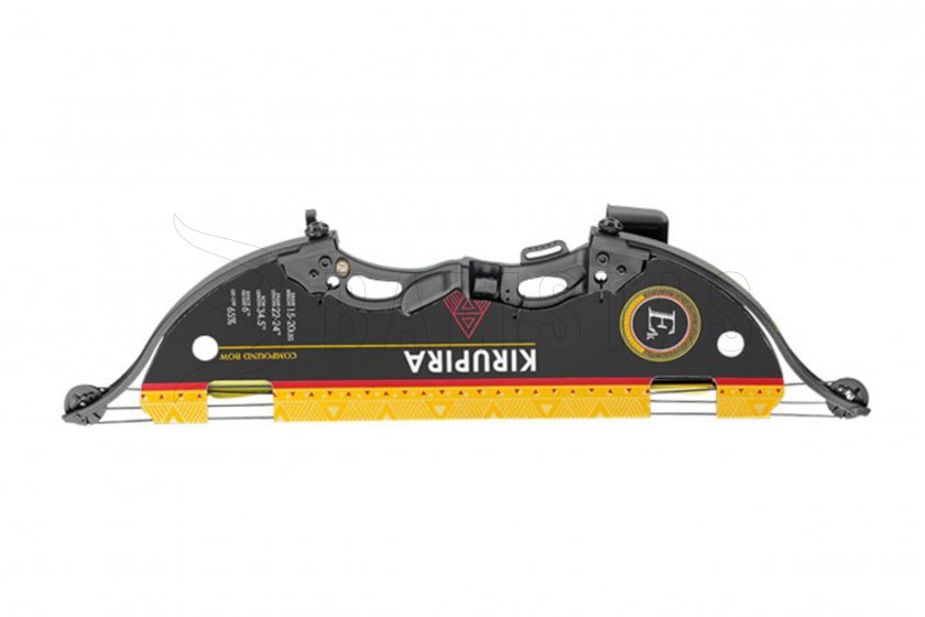 Arco Poe Lang Kirupira 15-20 lb negro