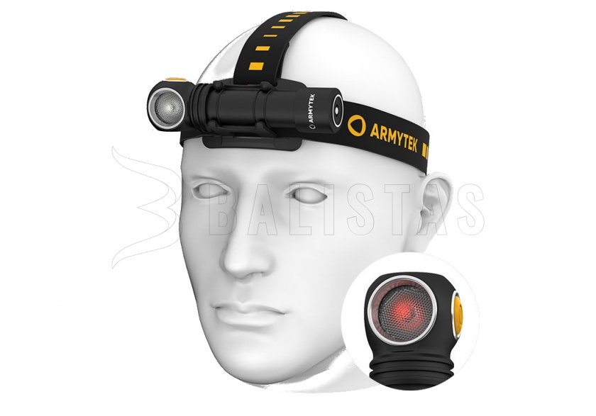 Linterna multifunción Armytek Wizard C2 WR USB luz blanca y roja