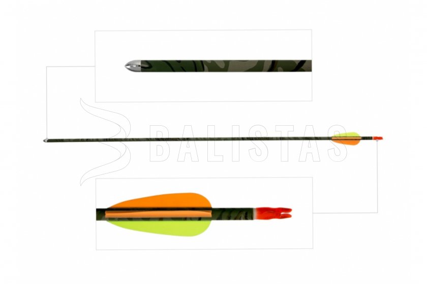 Flecha duraluminio 29" Poe Lang CAMO