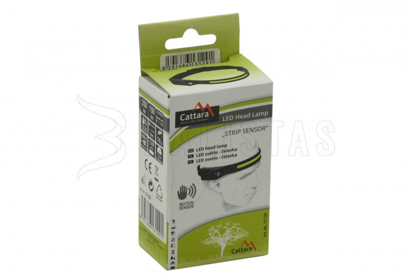 Linterna frontal STRIP SENSOR 350lm recargable