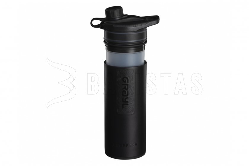 Grayl GeoPress 0,71l botella filtrante negra