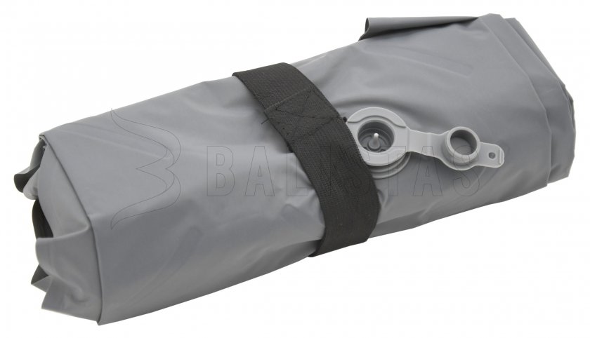 Colchoneta hinchable para coche CRYSTAL 195x58x5cm gris