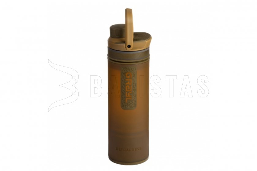Grayl UltraPress 0,5l botella filtrante marrón coyote