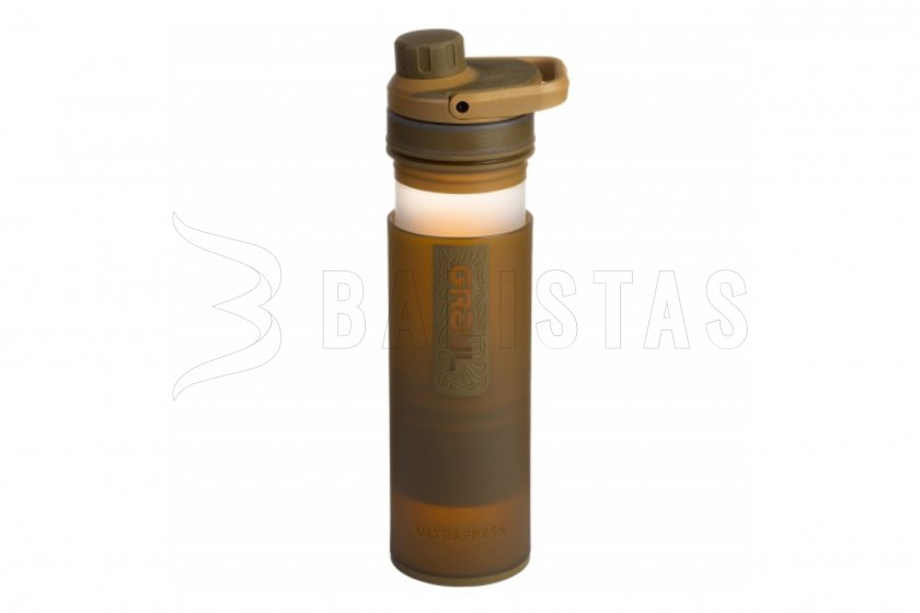 Grayl UltraPress 0,5l botella filtrante marrón coyote
