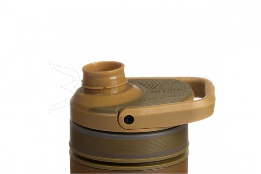 Grayl UltraPress 0,5l botella filtrante marrón coyote
