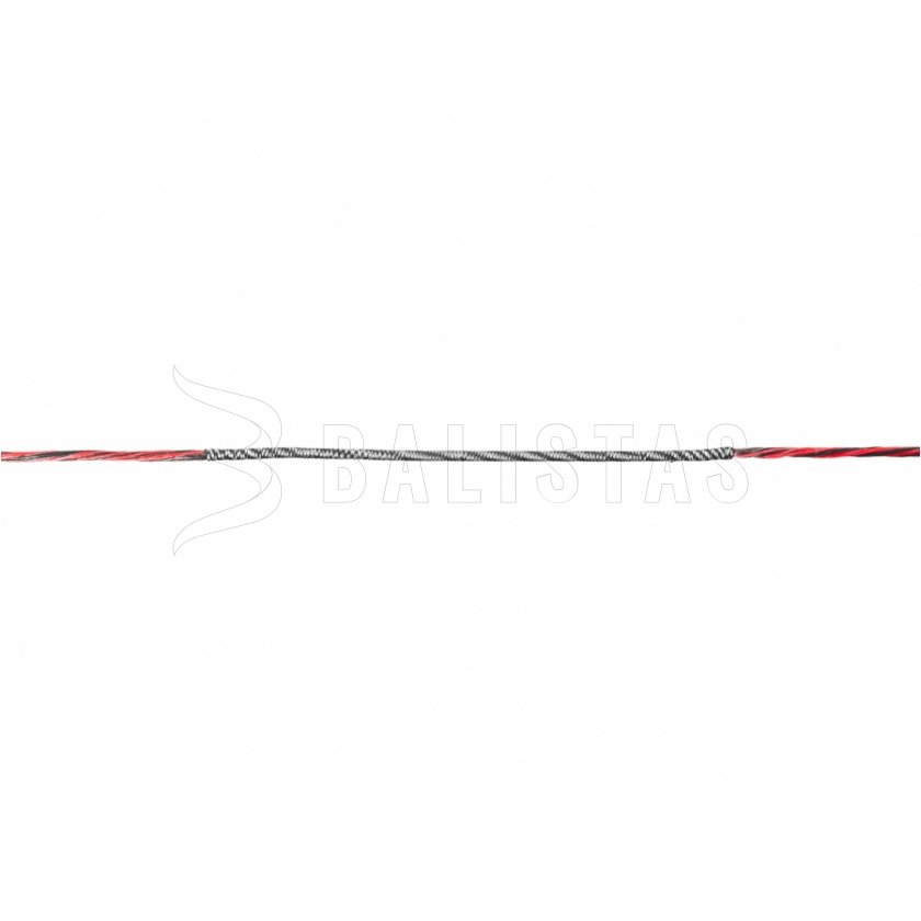 Cuerda de arco Poe Lang REX 51" negra y roja