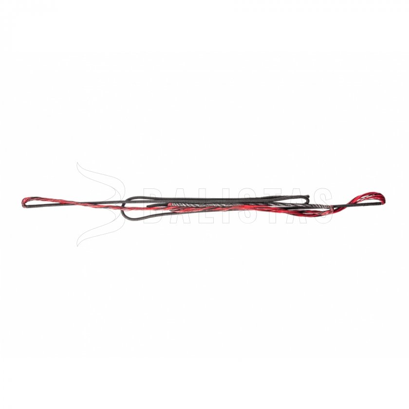 Cuerda de arco Poe Lang REX 51" negra y roja