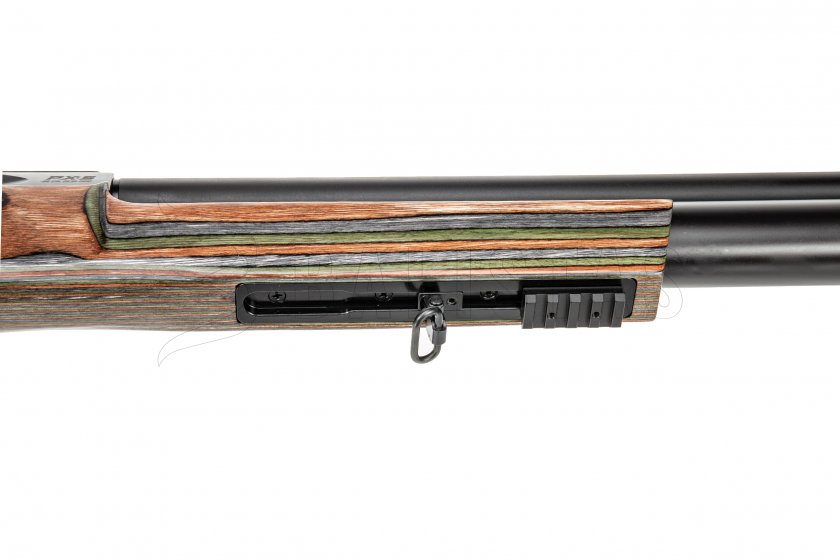 Carabina de aire comprimido Effecto PX-5 Sport 6,35mm Lamino Verde