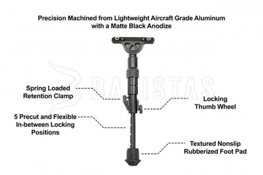 Bípode UTG Recon Flex KeyMod