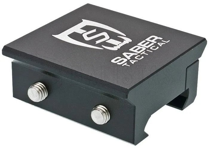 Adaptador Saber Tactical Picatinny a Arca Swiss corto