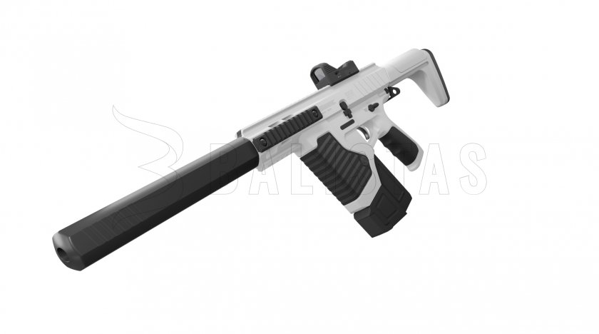 Carabina de aire comprimido Crosman ST1 Full Auto 4,5mm con colimador
