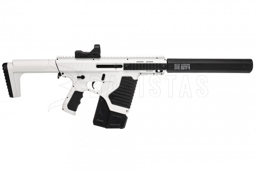 Carabina de aire comprimido Crosman ST1 Full Auto 4,5mm con colimador