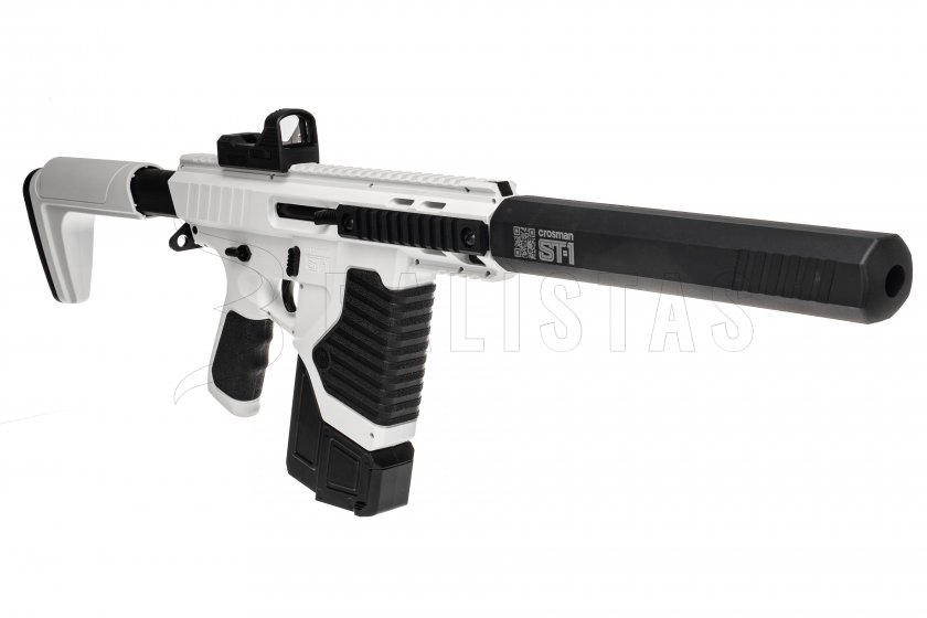 Carabina de aire comprimido Crosman ST1 Full Auto 4,5mm con colimador