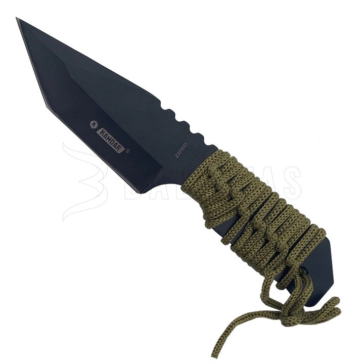Cuchillo de supervivencia Kandar Tanto con sílex N125
