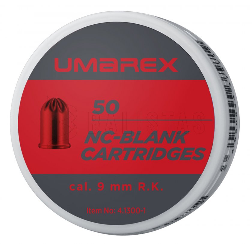 Cartuchos de arranque Umarex 9mm revolver 50pcs
