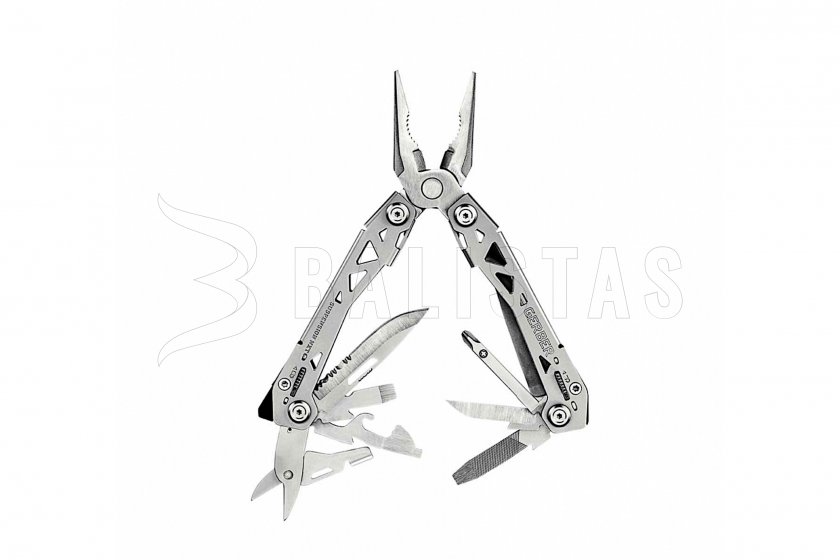 Set alicates Gerber Suspension-NXT + Mini navaja Paraframe, Estuche de regalo