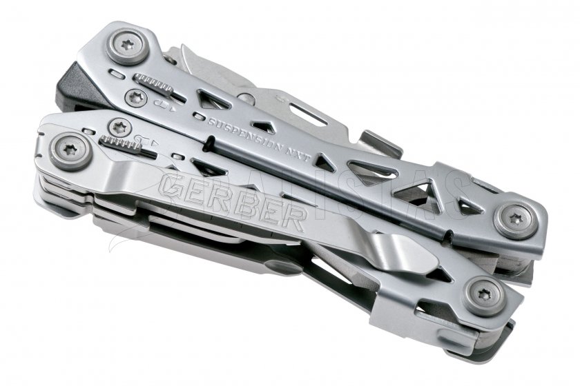 Set alicates Gerber Suspension-NXT + Mini navaja Paraframe, Estuche de regalo