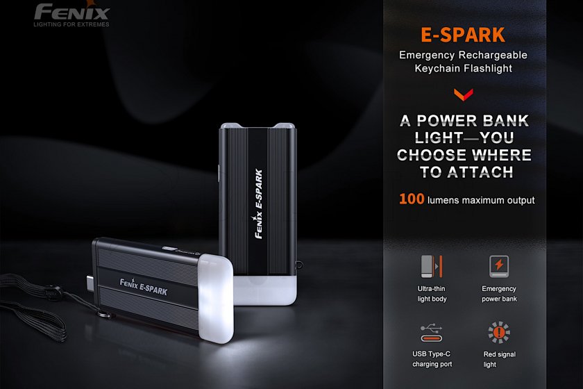 Mini linterna Fenix E-SPARK