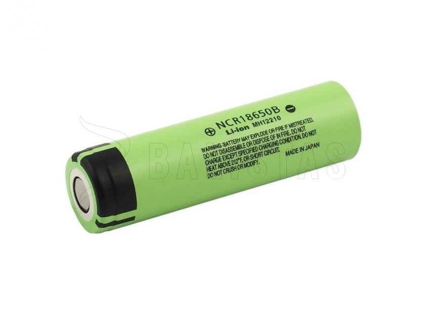 Batería recargable 18650 Panasonic 3400mAh 3,7V Li-Ion