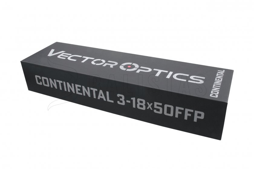 Visor Vector Optics Continental x6 3-18x50 Tactical FFP VCT-34FFP