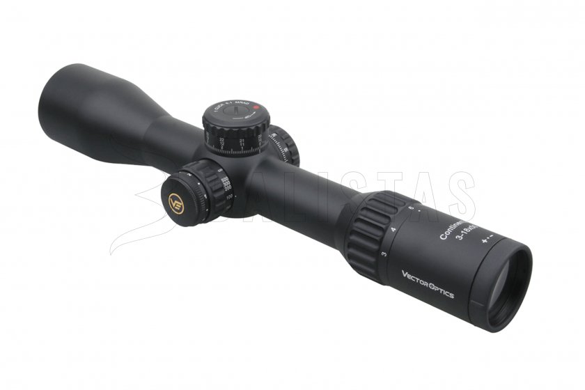 Visor Vector Optics Continental x6 3-18x50 Tactical FFP VCT-34FFP