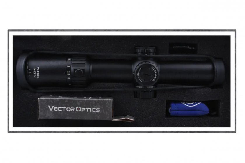 Visor Vector Optics Tauron 1-6X24 FFP VTC-CMIL MRAD