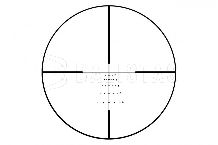 Visor Bushnell Trophy Xtreme 2.5-10x44mm SFP DOA LR600 MOA