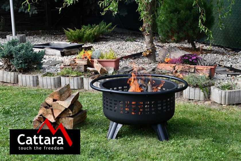 Chimenea Cattara MERAPI con tapa