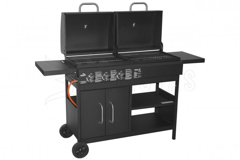 Grill Cattara COUPLE 2en1 Gas/Carbón