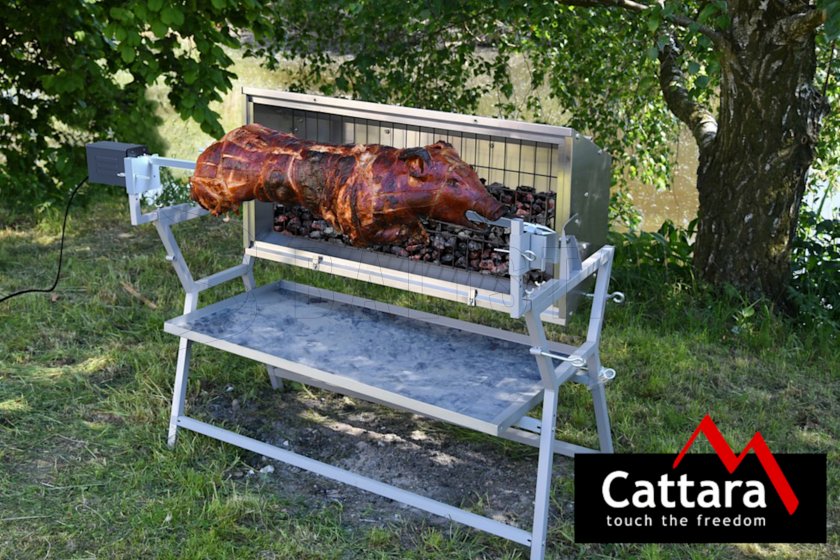 Grill Cattara PIGLET con accionamiento eléctrico
