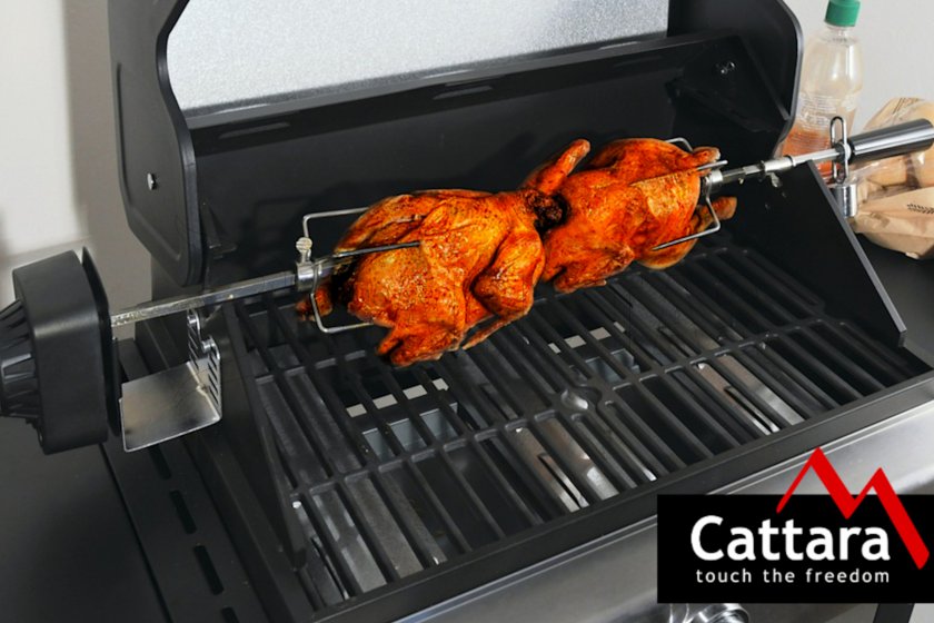 Pincho para asar Cattara UNI 84/94cm 230V