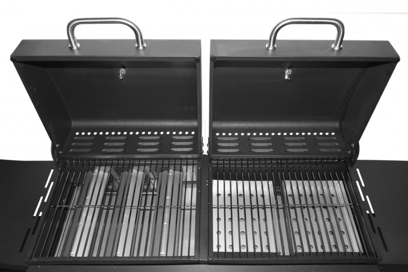 Grill Cattara COUPLE 2en1 Gas/Carbón