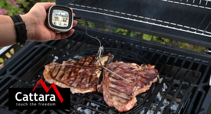 Termómetro digital para grill con sonda