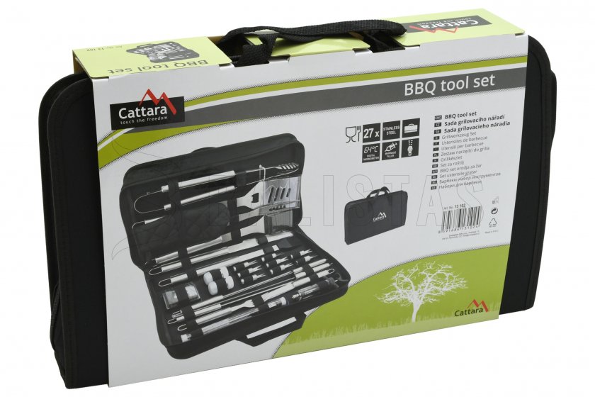Juego de 27 utensilios para barbacoa Cattara