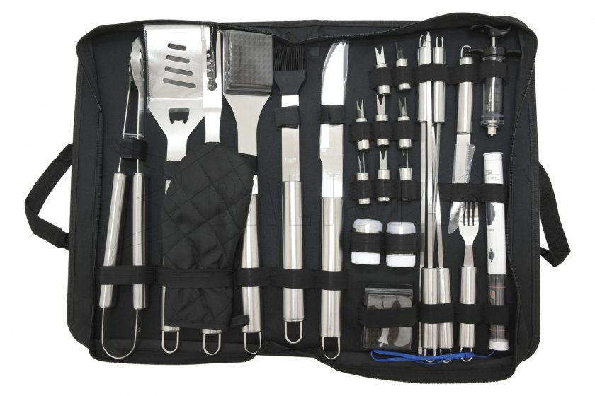 Juego de 27 utensilios para barbacoa Cattara