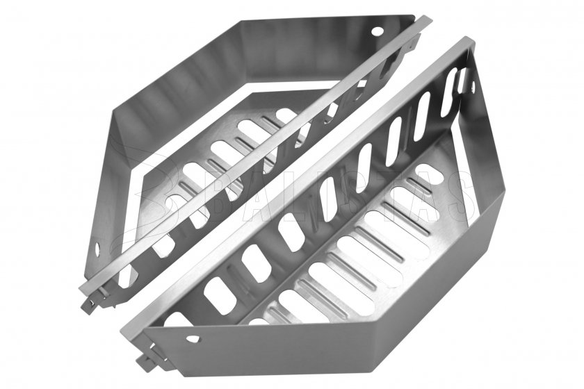 Caja para asado indirecto Cattara 2pcs